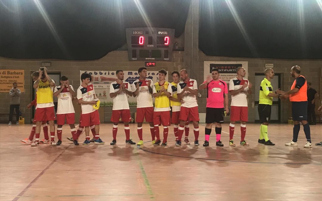 COPPA PIEMONTE CALCIO A 5: BUTTIGLIERESE FORZA 6!