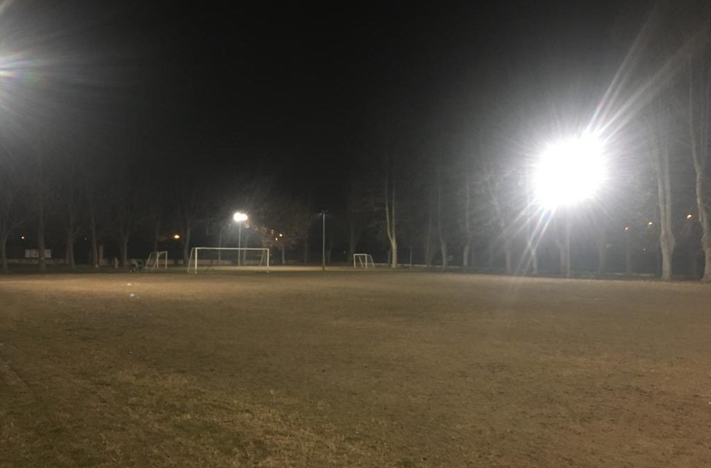 COMUNICATO UFFICIALE: ILLUMINAZIONE A LED NEI CAMPI DI ALLENAMENTO