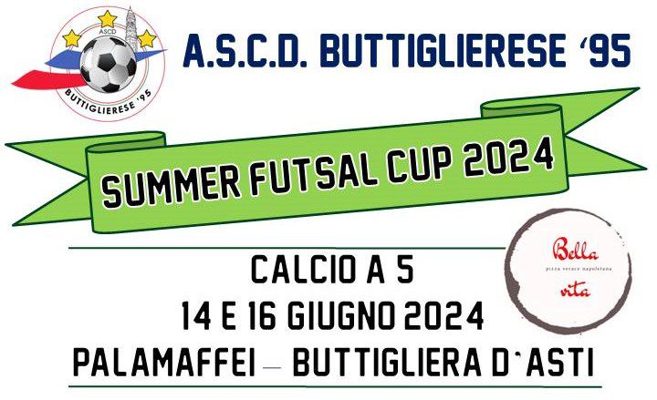 SUMMER FUTSAL CUP 2024 – TORNEO AMATORIALE DI CALCIO A 5