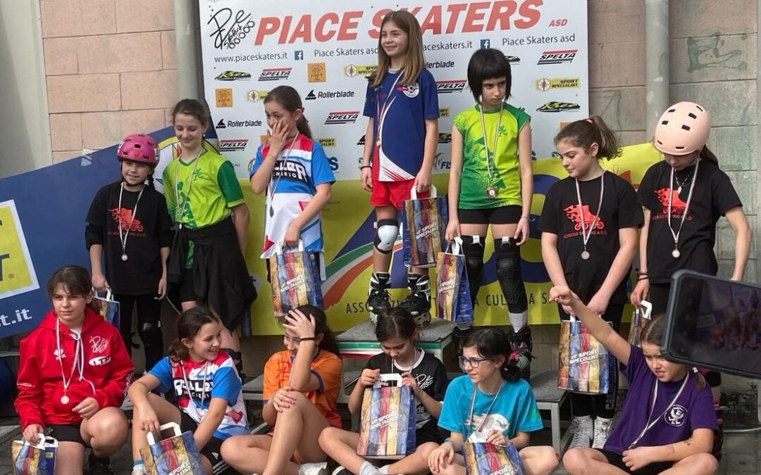 PATTINAGGIO A ROTELLE: 4^ TAPPA AICS ROLLER CUP A PIACENZA E GARA REGIONALE FISR A TORINO
