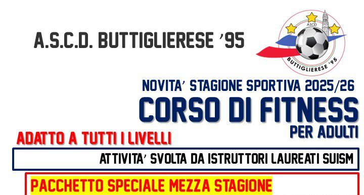 CORSO DI FITNESS: PACCHETTO SPECIALE MEZZA STAGIONE