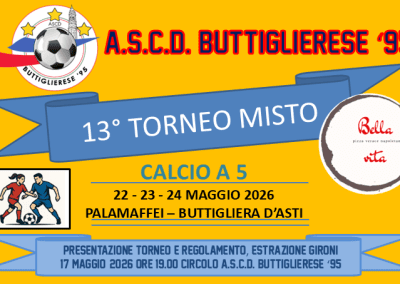 13° TORNEO MISTO 2026