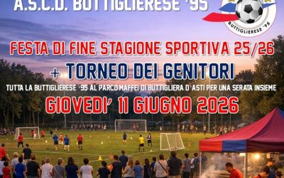 FESTA DI FINE STAGIONE SPORTIVA 2025/26 + TORNEO DEI GENITORI
