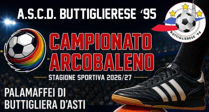 Locandina Campionato Arcobaleno 2026-27 – Copertina
