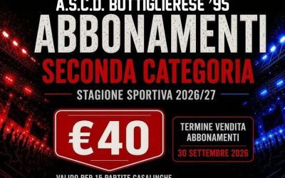 CAMPAGNA ABBONAMENTI S.S. 2026/27