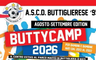 BUTTY CAMP 2026 AGOSTO-SETTEMBRE EDITION