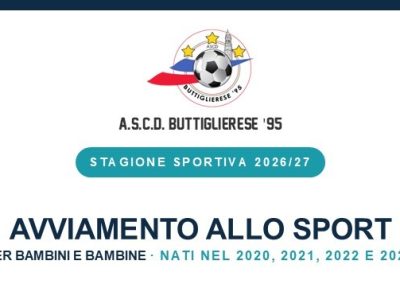 STAGIONE SPORTIVA 2026/27: CORSO DI AVVIAMENTO ALLO SPORT
